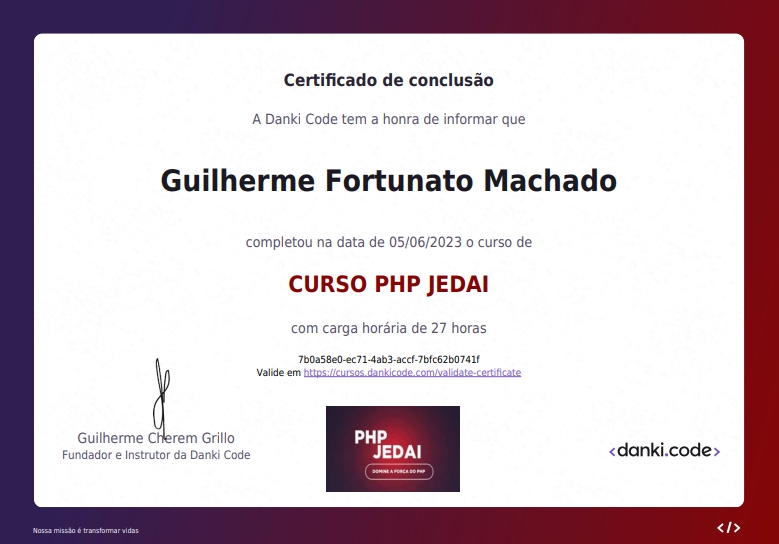 Gui Dev PHP Course Gui Dev PHP Course